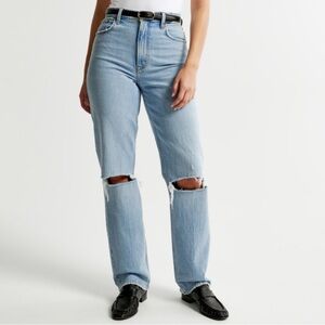 Abercrombie 90s Straight Curve Love Jeans